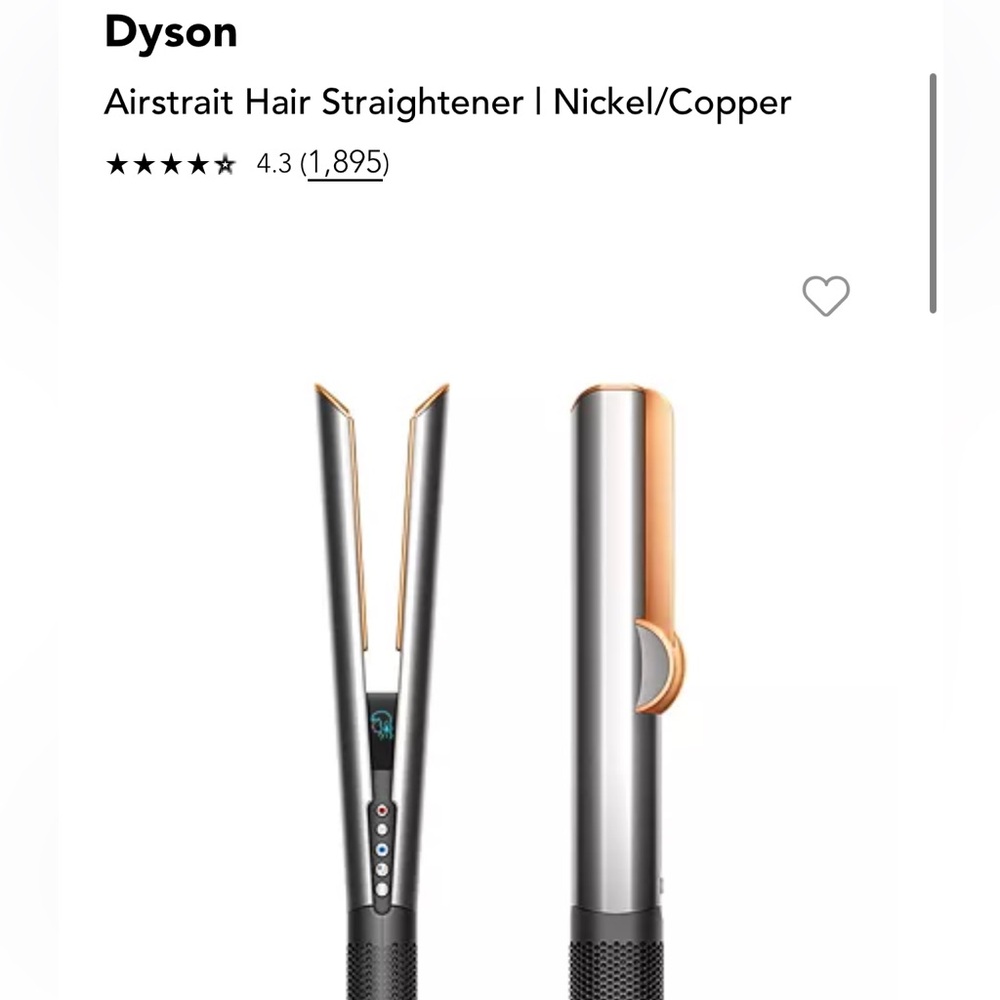 DYSON AIRSTRAIGHT WET AND DRY AIR DRYER